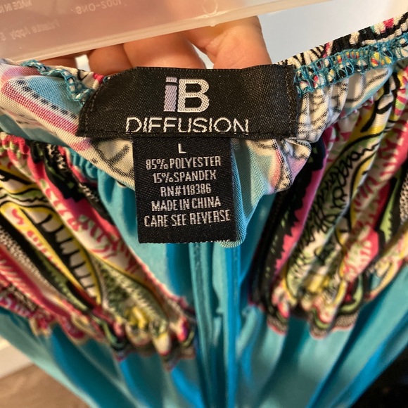 Boho Strapless Maxi Dress - Picture 3 of 6